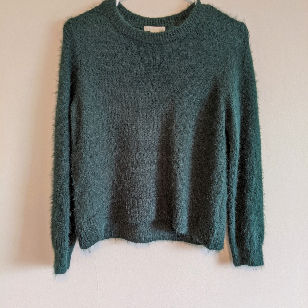 Forest green sweater